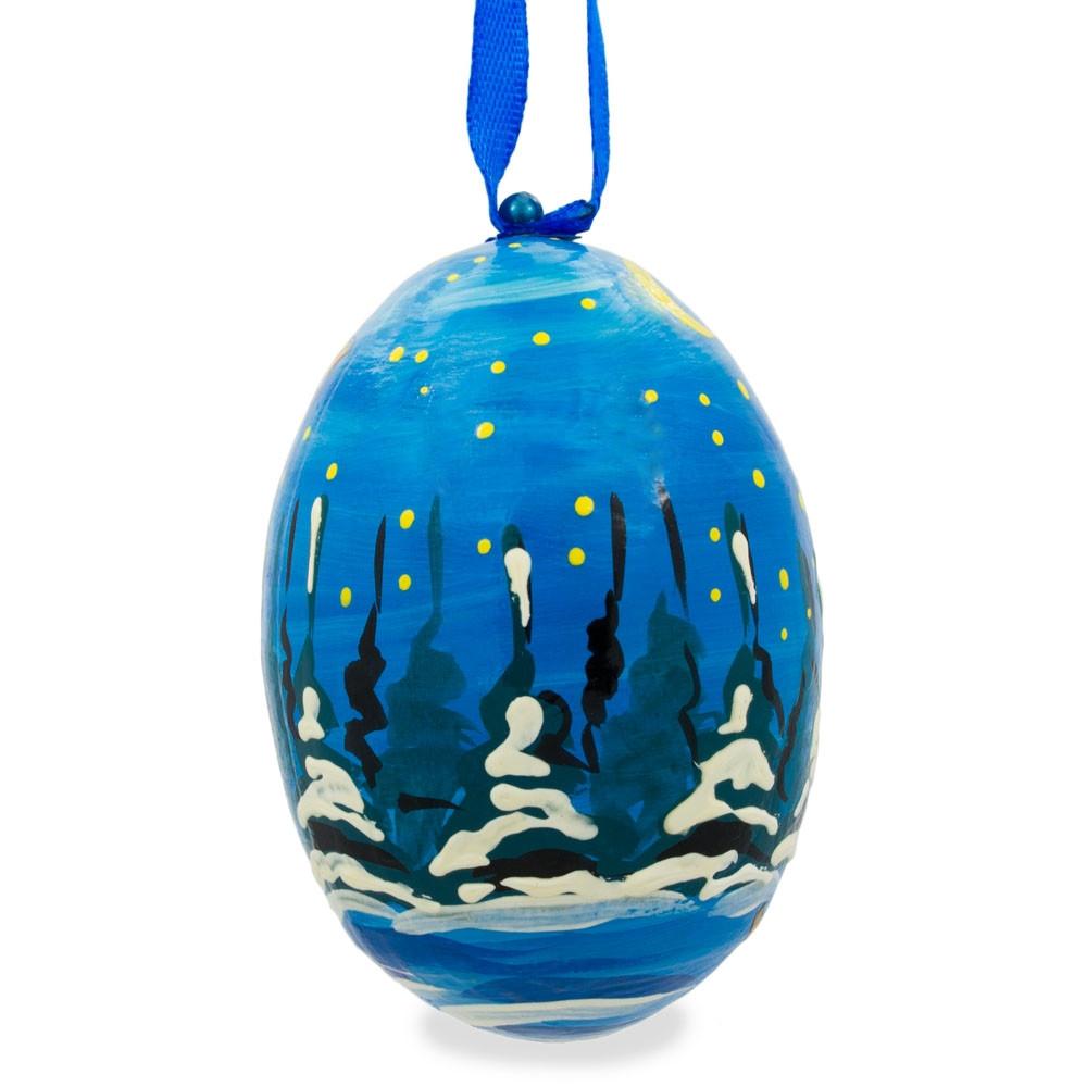 Snowman Wooden Christmas Ornament BestPysanky