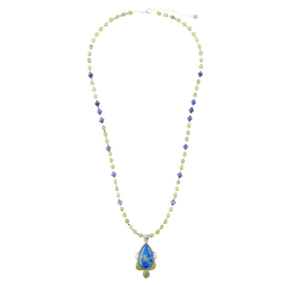 Oxford Long Pendant Necklace Barse Jewelry