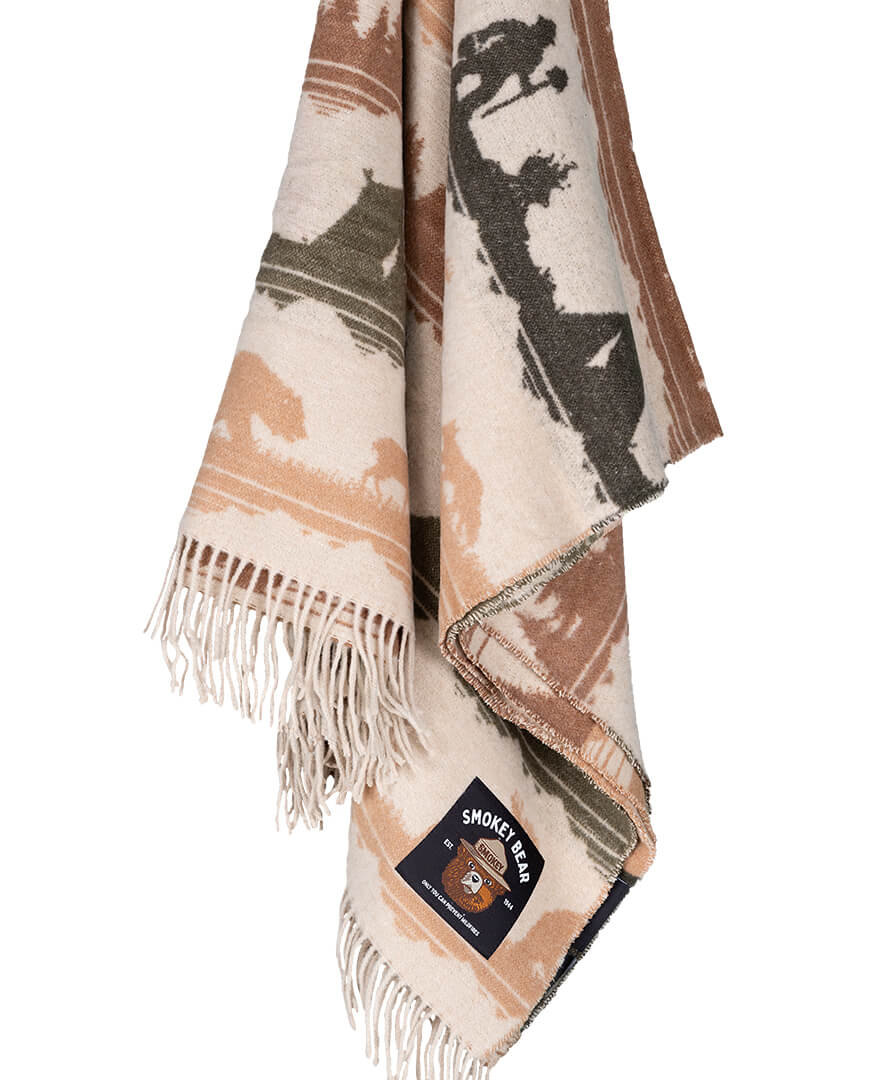 Smokey Bear Ranger Blanket