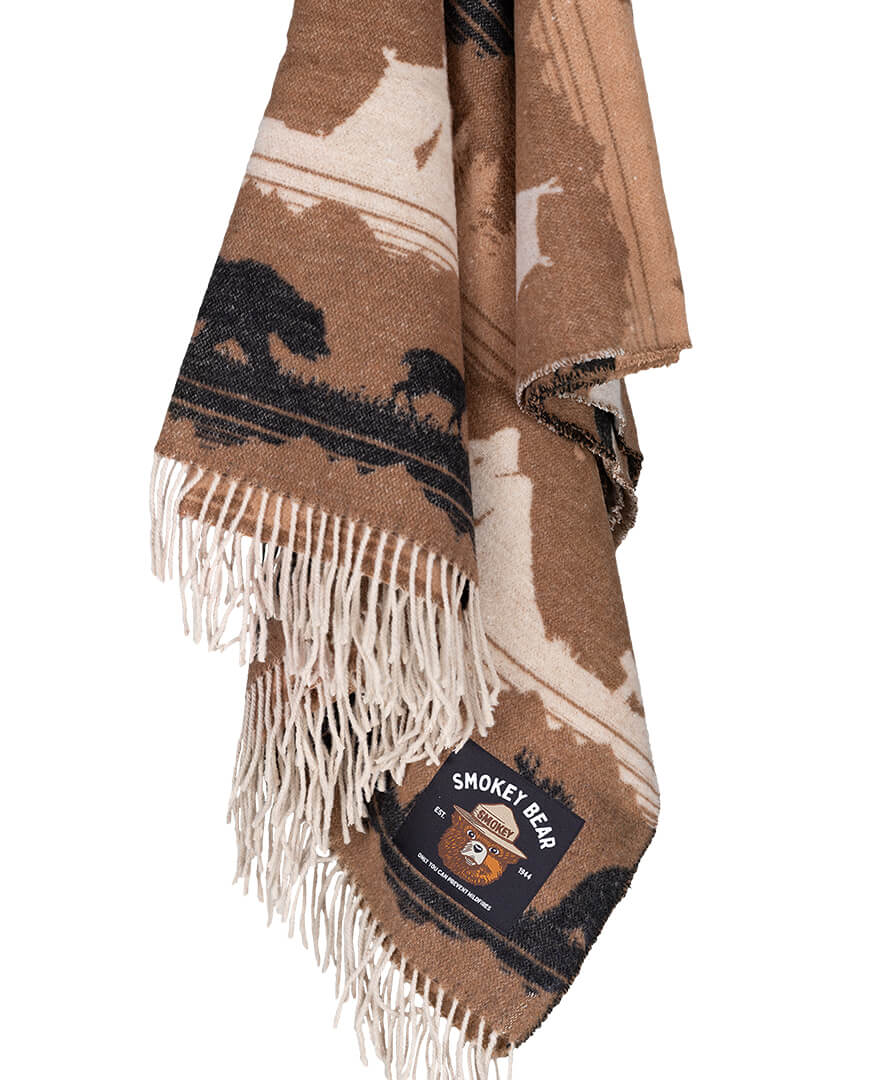 Smokey Bear Roam Blanket