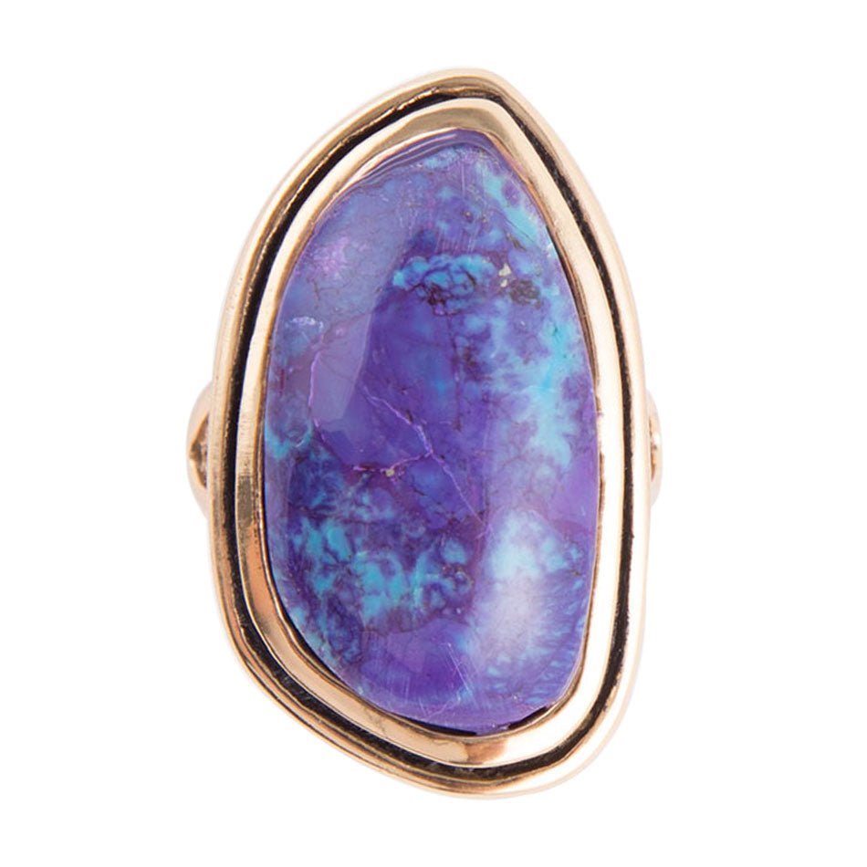 Purple Turquoise Statement Ring Barse Jewelry