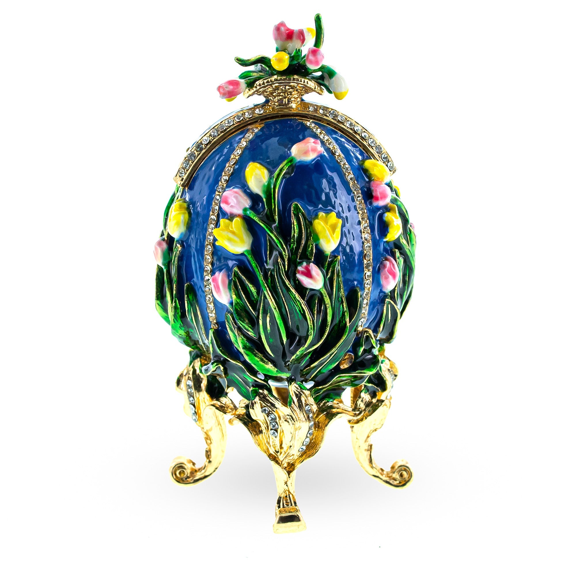 1898 Lilies of the Valley Royal Imperial Easter Egg 4.75 Inches BestPysanky