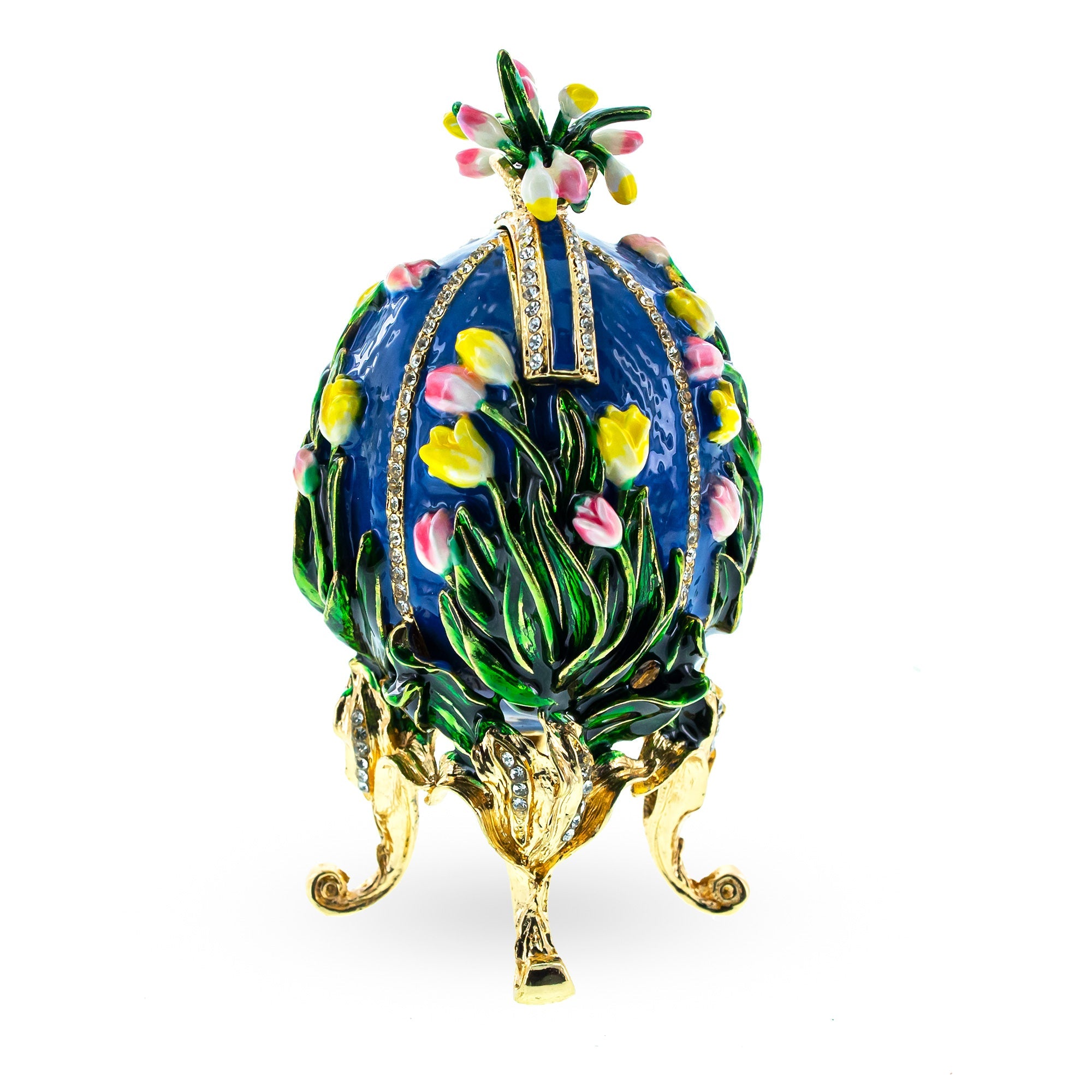 1898 Lilies of the Valley Royal Imperial Easter Egg 4.75 Inches BestPysanky