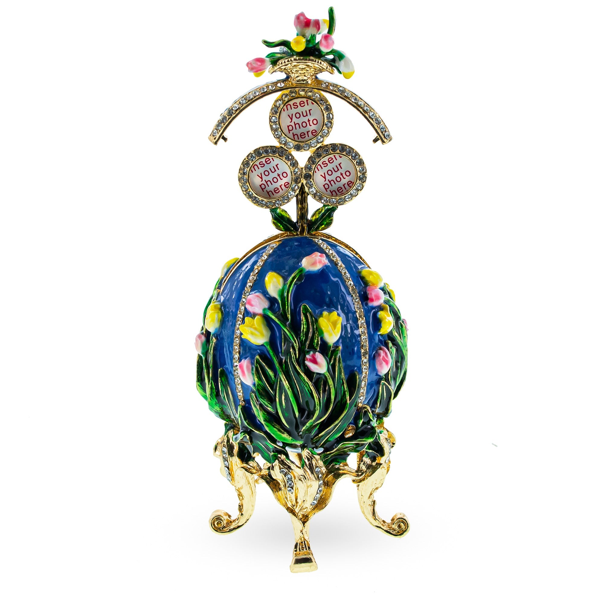 1898 Lilies of the Valley Royal Imperial Easter Egg 4.75 Inches BestPysanky