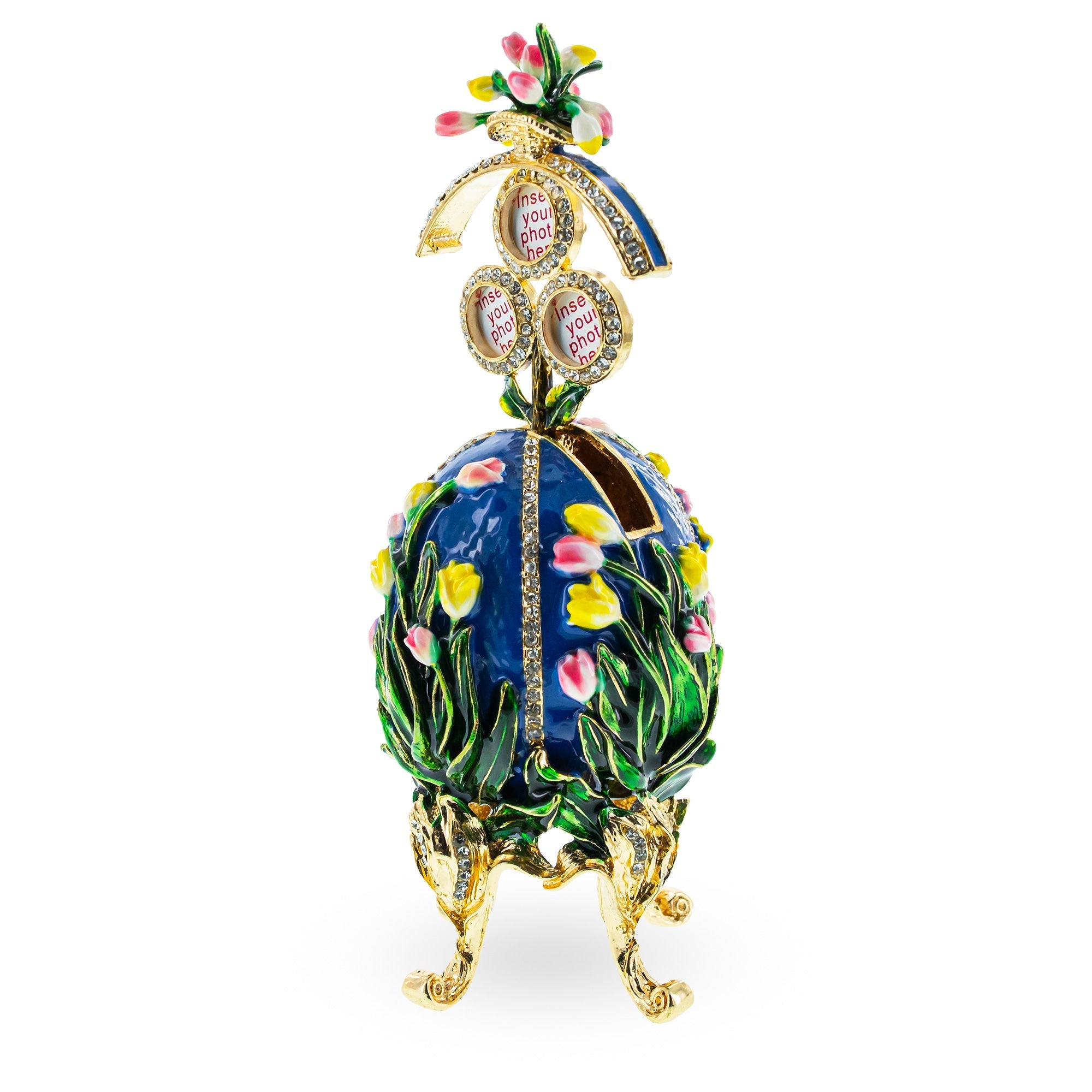 1898 Lilies of the Valley Royal Imperial Easter Egg 4.75 Inches BestPysanky