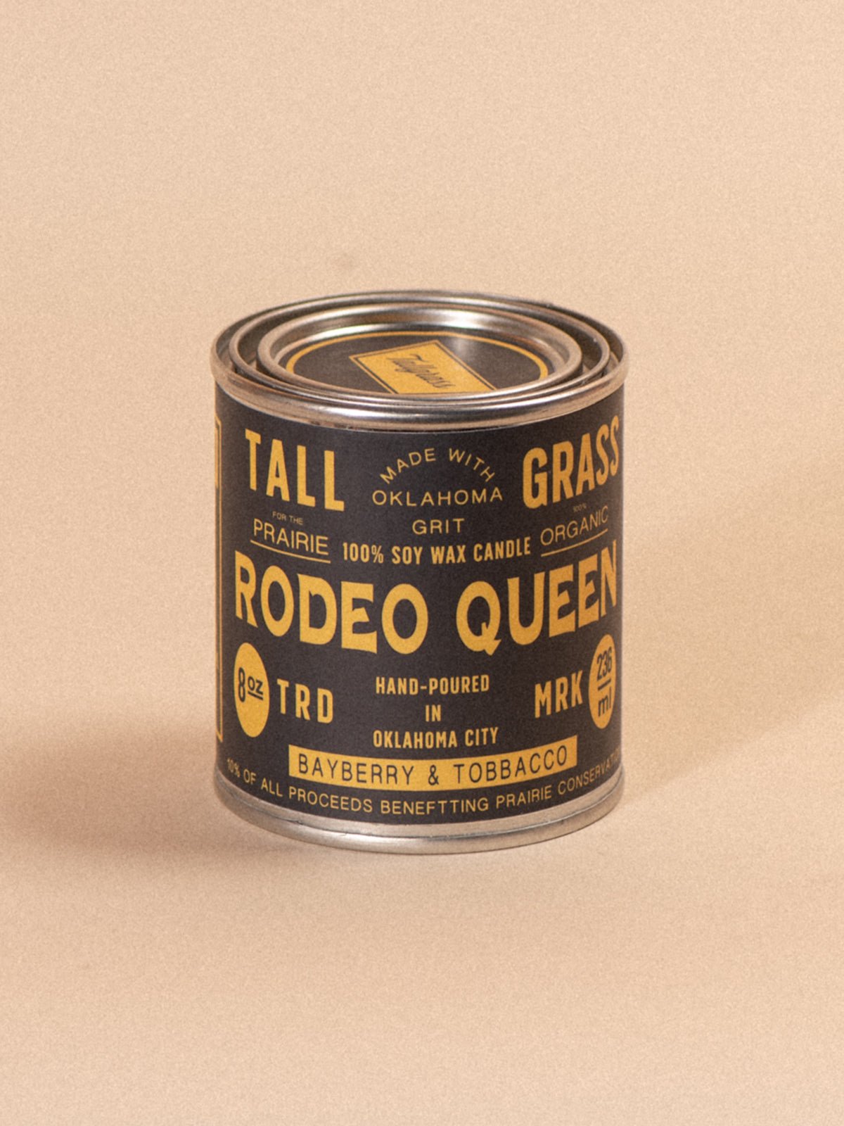 Rodeo Queen: Bayberry + Tobacco Soy Wax Candle Tallgrass Supply