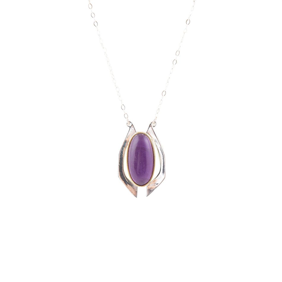 Shine Bright Amethyst Necklace Barse Jewelry