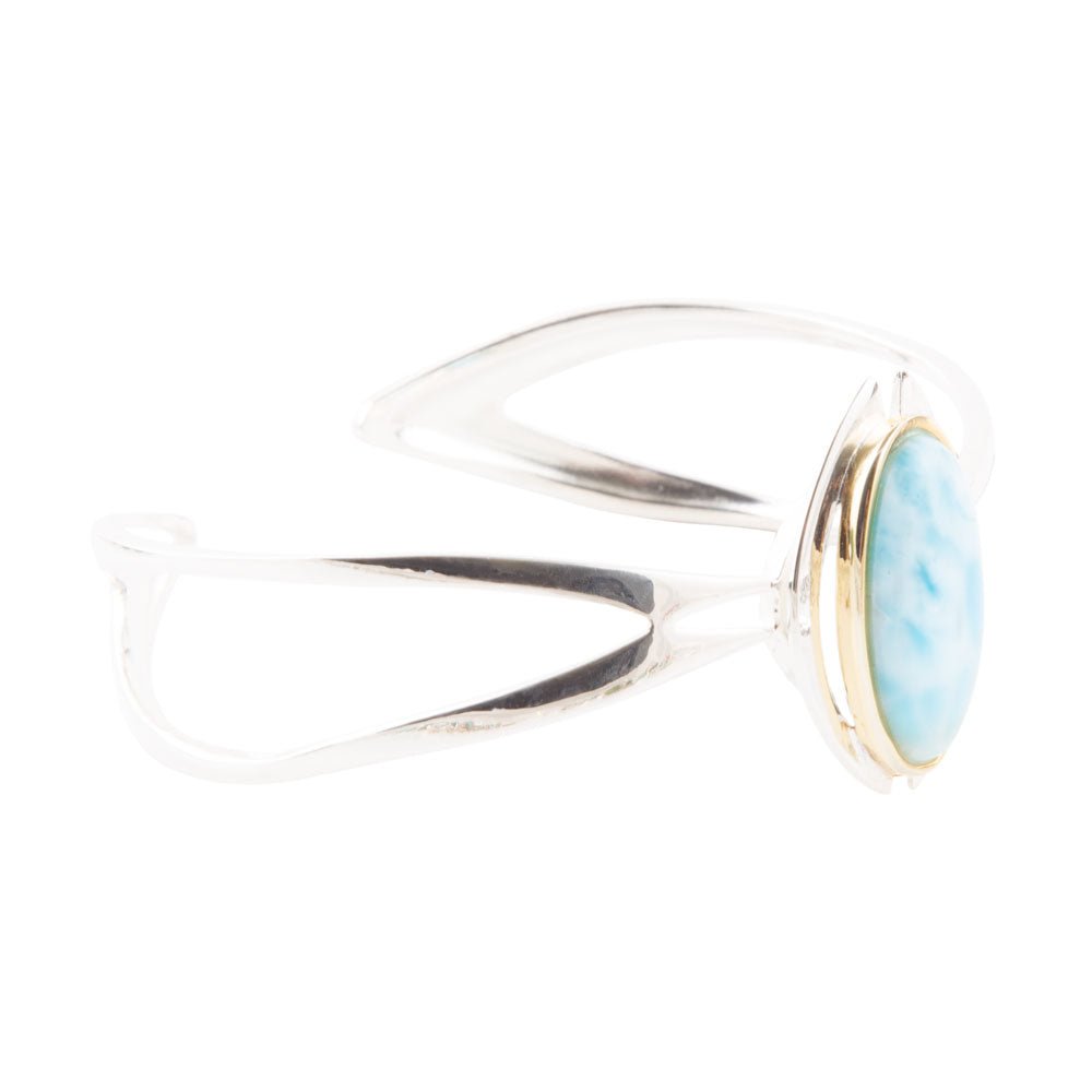Shine Bright Larimar Cuff Bracelet Barse Jewelry