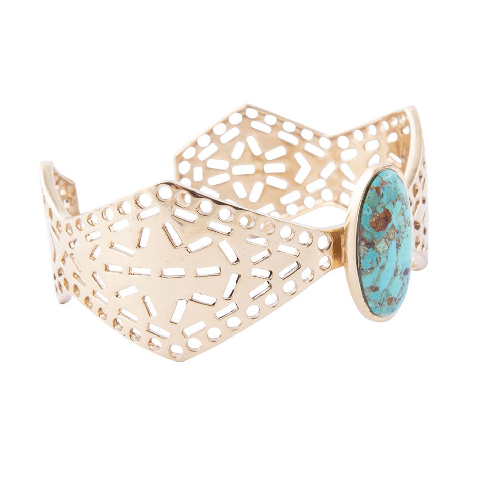 Skyler Turquoise Cuff Bracelet Barse Jewelry
