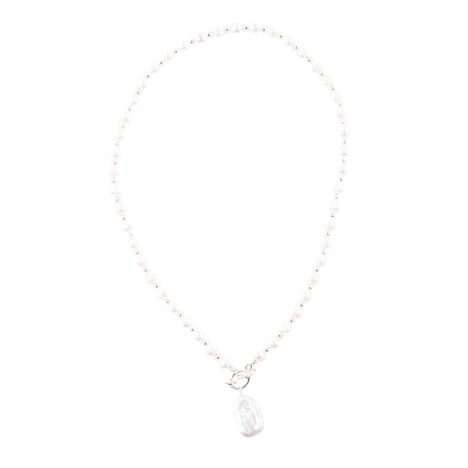 Sunday Best Pearl Toggle Necklace Barse Jewelry