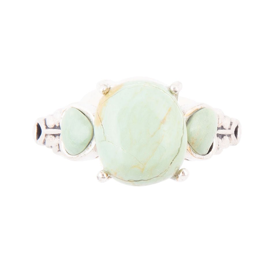 Tangiers Green Turquoise Ring Barse Jewelry
