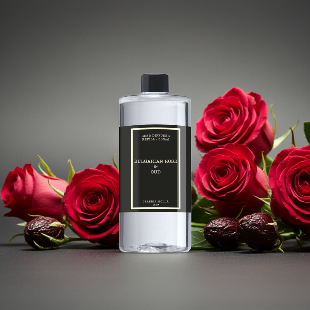 Cereria Molla - Premium diffuser refill 16.9 fl oz / 500 ml - - Coastous