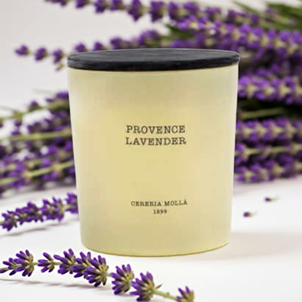 Cereria Molla - Provence Lavender 3 wick XL Candle - 21 oz / 600 g - Coastous