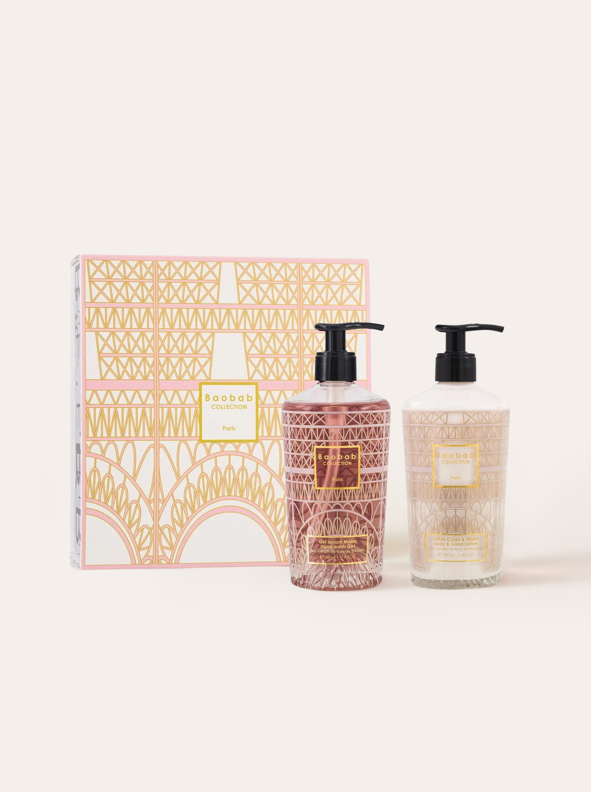 Baobab Collection - Gift Box Paris Body & Hand Lotion And Hand Wash Gel