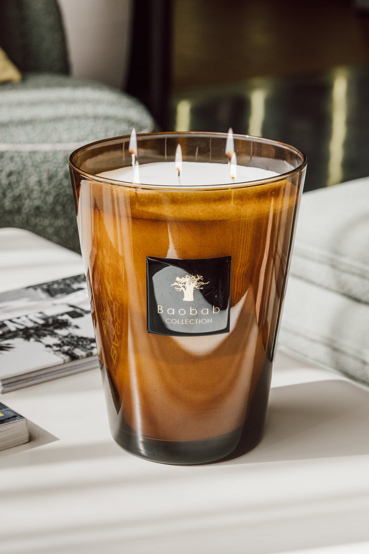 Baobab Collection - Scented Candle Les Prestigieuses Cuir De Russie