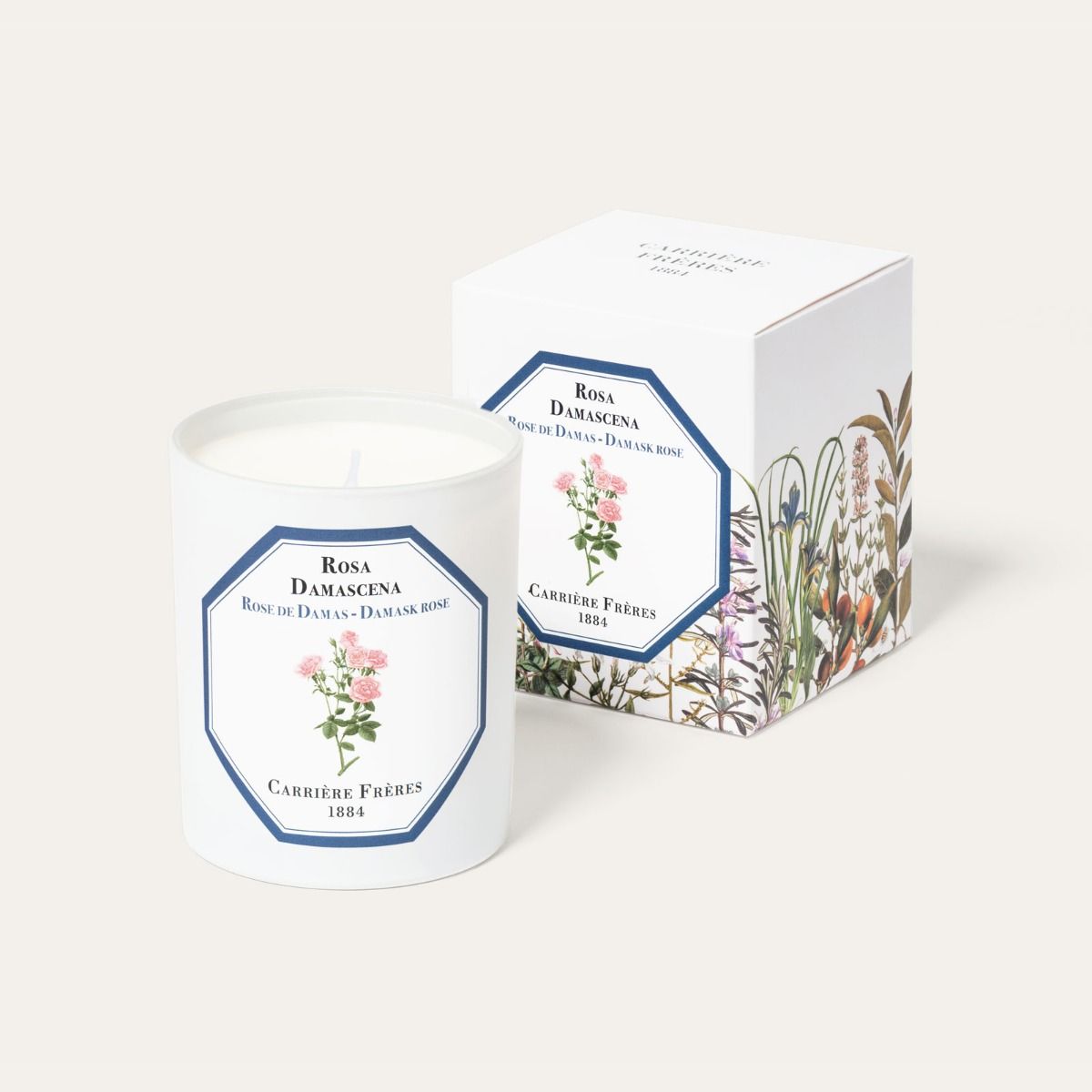 Carrière Frères - Damask Rose Candle