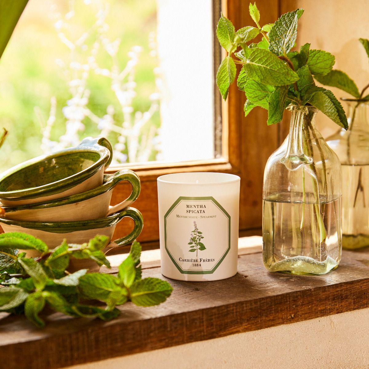 Carrière Frères - Spearmint Candle