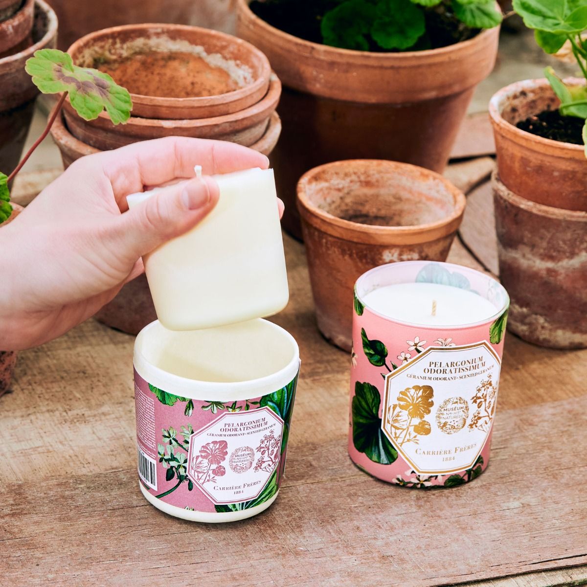 Carrière Frères - Refill for Geranium Candle