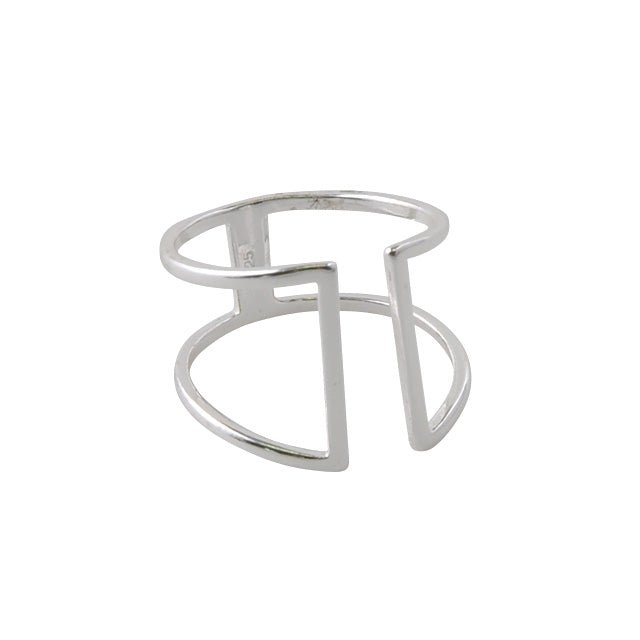 With the Band Sterling Silver Ring Barse Jewelry