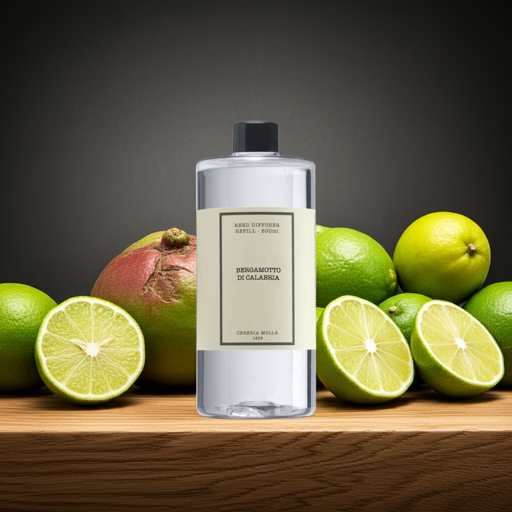 Cereria Molla - Premium diffuser refill 16.9 fl oz / 500 ml - - Coastous