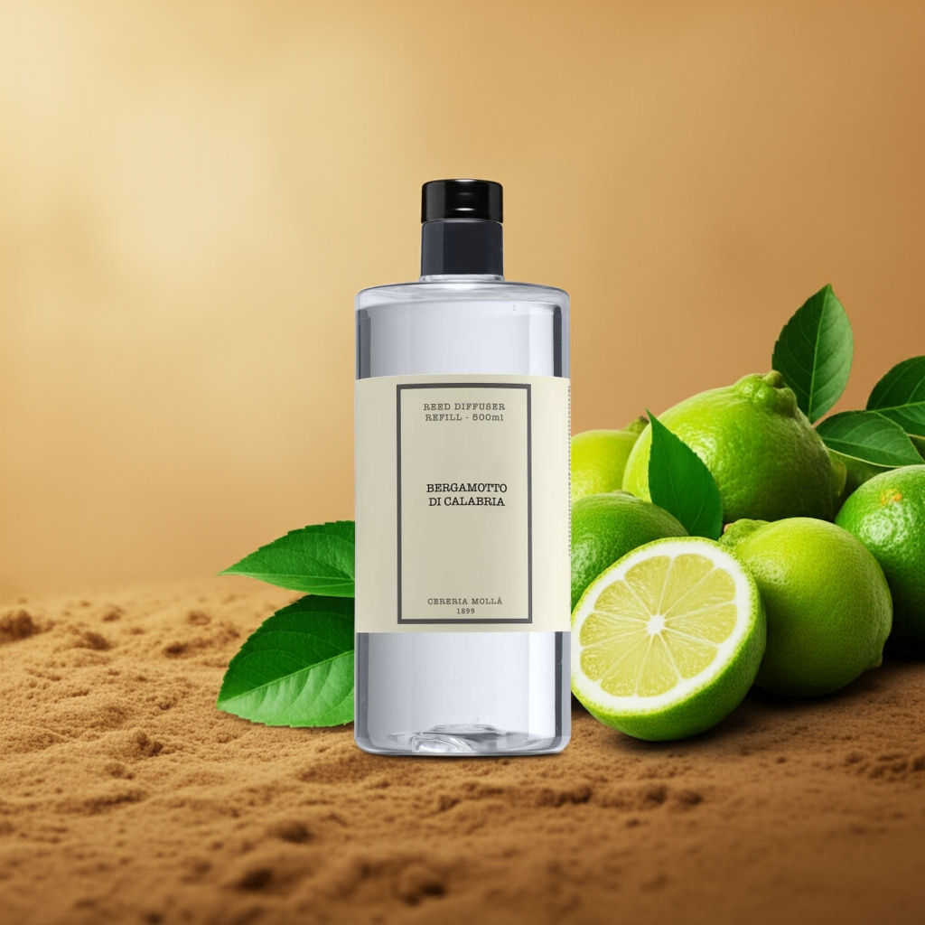 Cereria Molla - Premium diffuser refill 16.9 fl oz / 500 ml - - Coastous