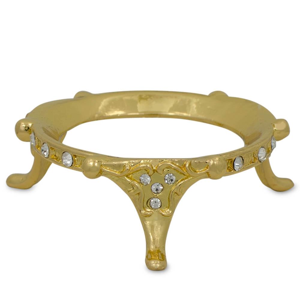 1895 Twelve Monograms Royal Imperial Metal Easter Egg BestPysanky