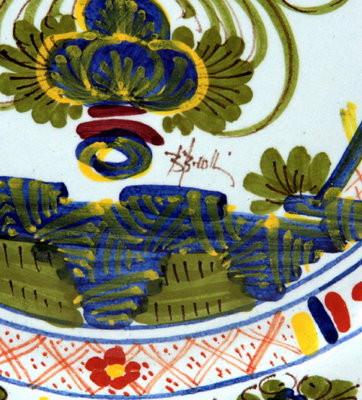 FAENZA-CARNATION: Charger Buffet Platter (13 D)