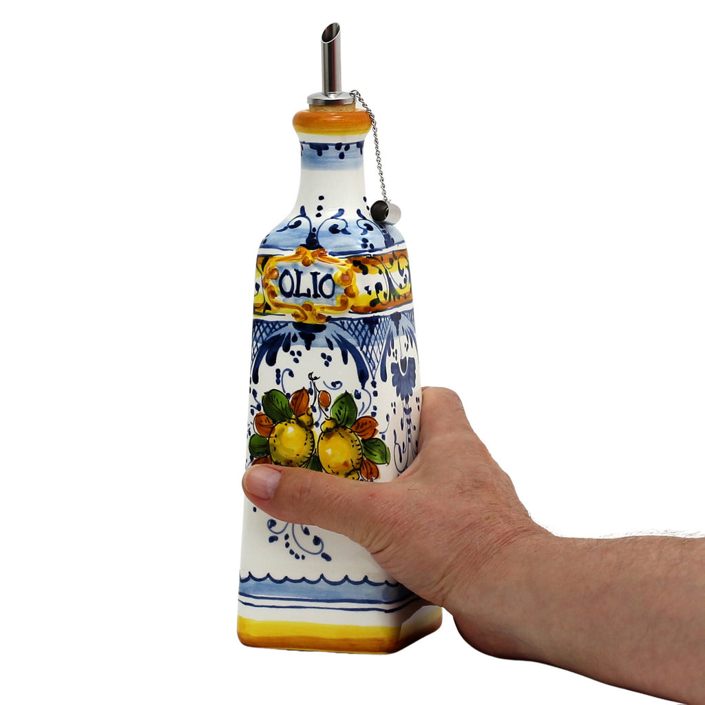 LIMONCINI: Square Olive Oil Bottle Dispenser