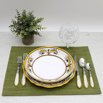 RAFFAELLESCO-PERUGINO: Risotto/Pasta/Cioppino round shallow coupe bowl