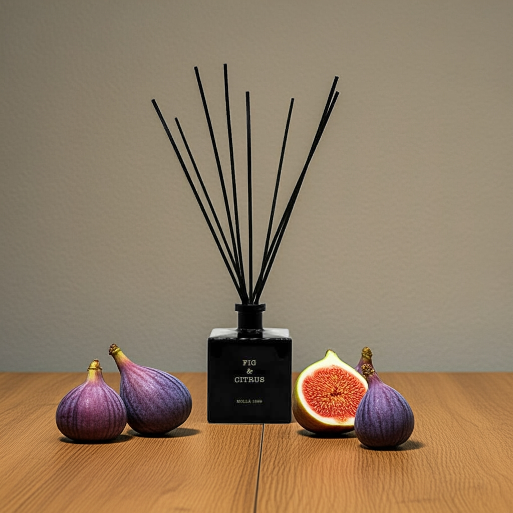 Cereria Molla - Premium Reed Diffuser - Fig & Citrus - Coastous