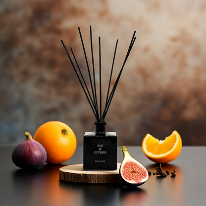 Cereria Molla - Premium Reed Diffuser - Fig & Citrus - Coastous