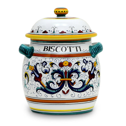 RICCO DERUTA DELUXE: Traditional Biscotti Jar