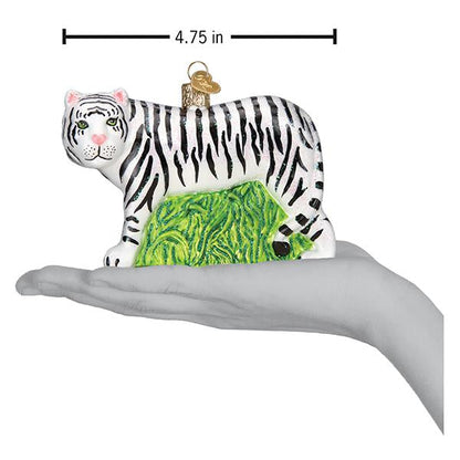 White Tiger Ornament