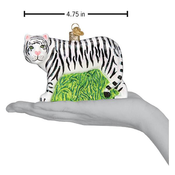 White Tiger Ornament