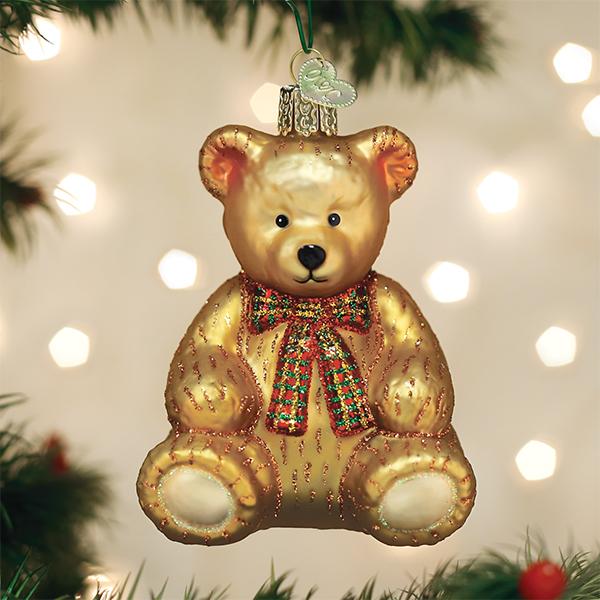Teddy Bear Ornament Old World Christmas