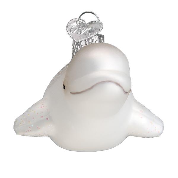 Beluga Whale Ornament