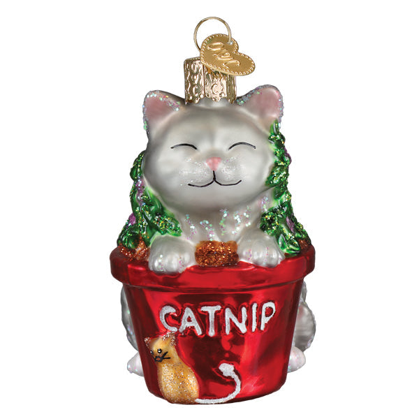 Catnip Cat Ornament