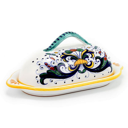 RICCO DERUTA DELUXE: Butter Dish w cover