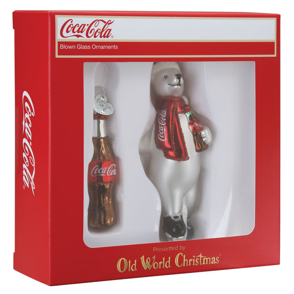 Coca-Cola® Polar Bear Ornament Set