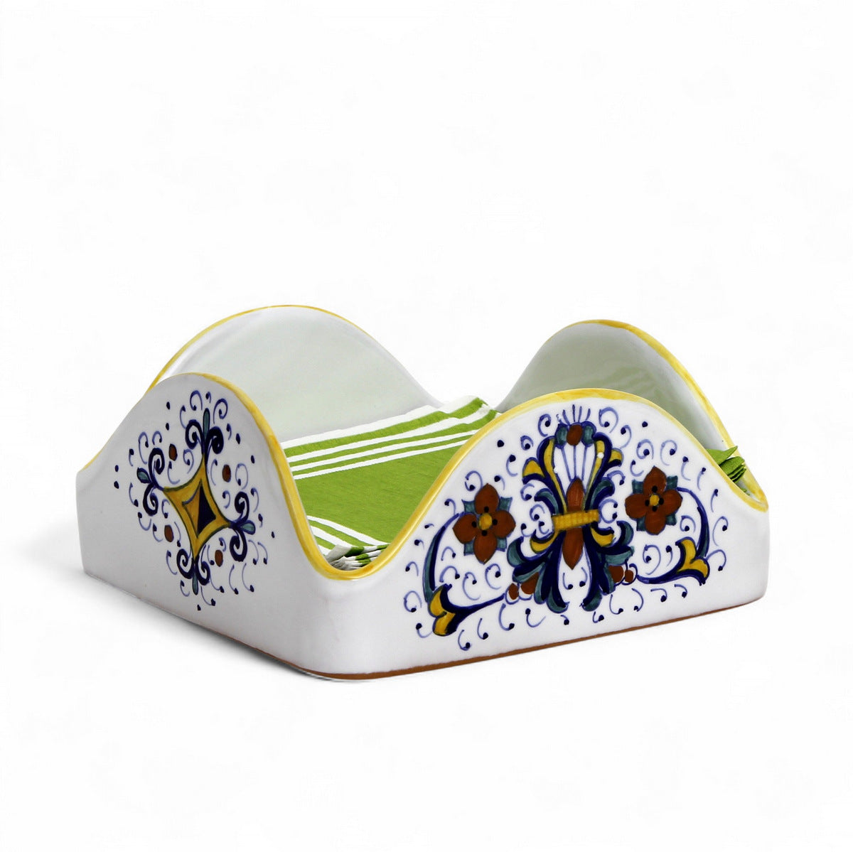 RICCO DERUTA DELUXE: Square Napkins Holder (For Luncheon Size napkins 6"x6")
