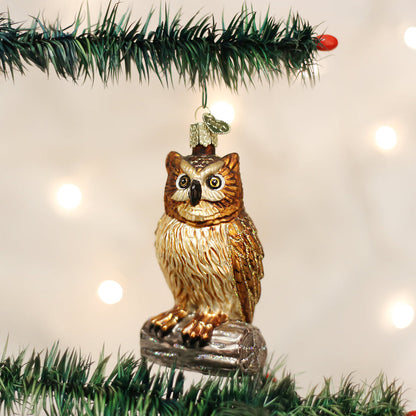 Wise Old Owl Ornament