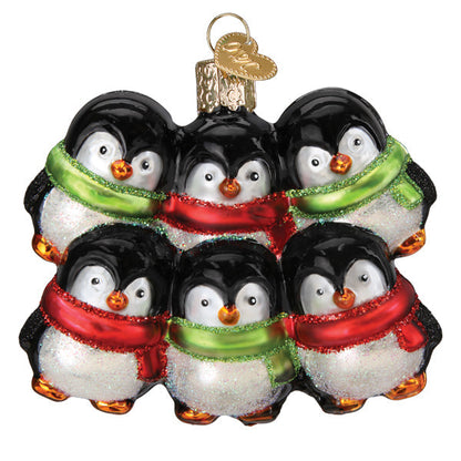 Penguin Family Of 6 Ornament