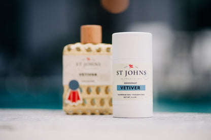 Vetiver Aluminum Free Deodorant St Johns Fragrance Co LLC™