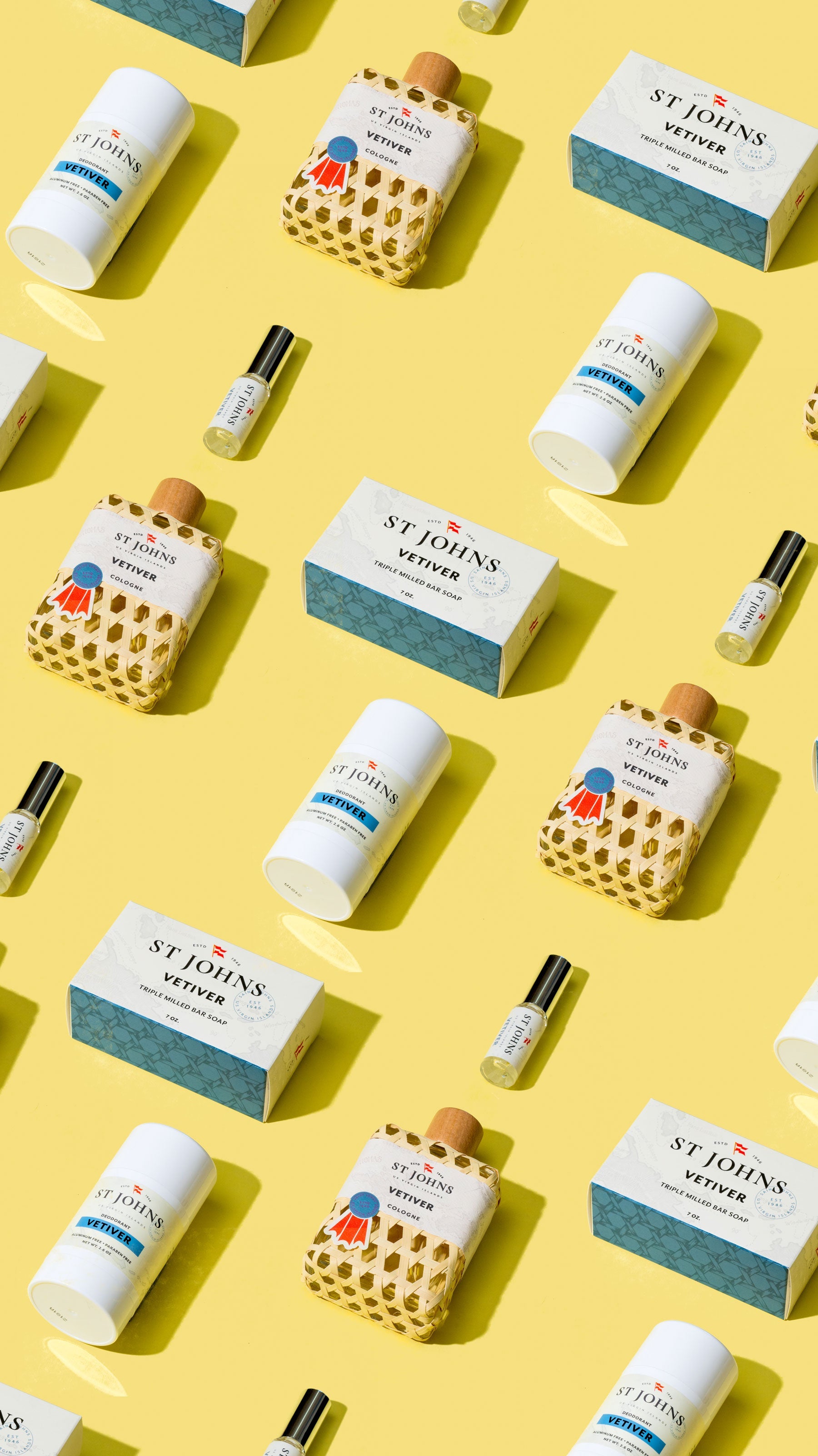 Vetiver Aluminum Free Deodorant St Johns Fragrance Co LLC™