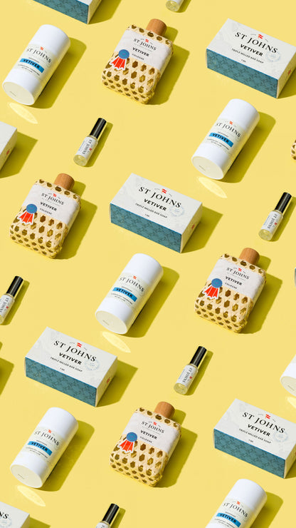 Vetiver Aluminum Free Deodorant St Johns Fragrance Co LLC™