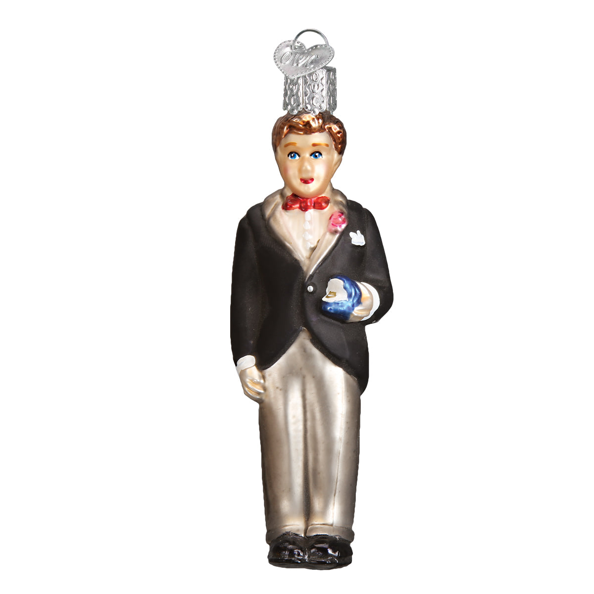 Groom - Brunette Ornament