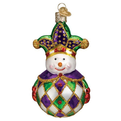 Harlequin Snowman