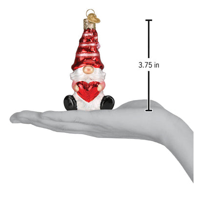 Valentine Gnome Ornament