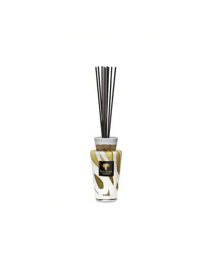 Baobab Collection diffuser TOTEM STONES AGATE, grey blue and khaki green with perfume sticks, 250ml.