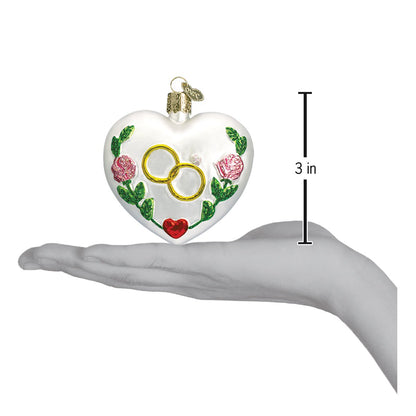 Wedding Heart Ornament